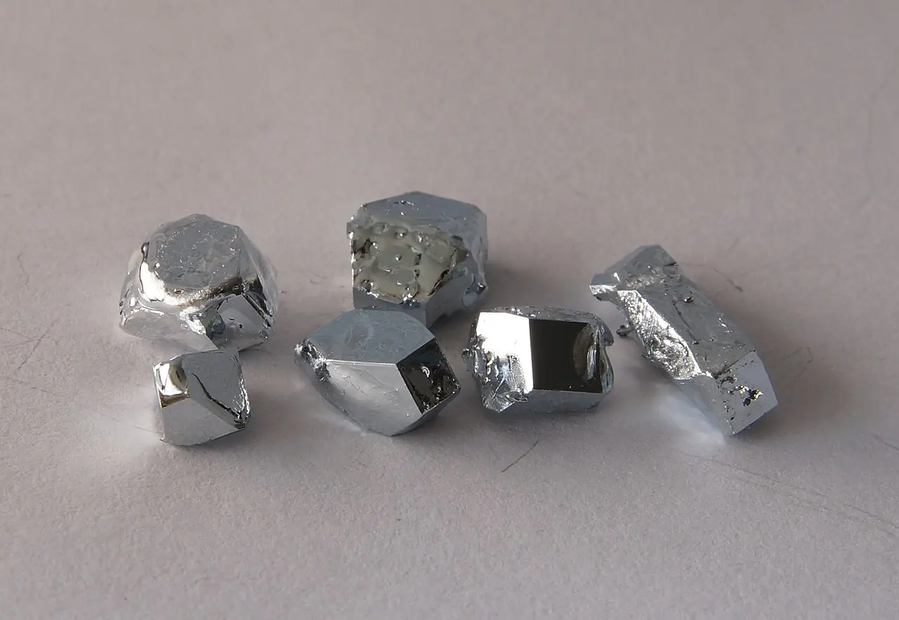 Gallium crystals 1
